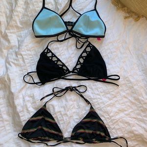 Bathing suit tops (individual or package of three)